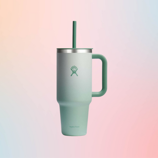 Travel Tumbler 40oz Matcha Ombre