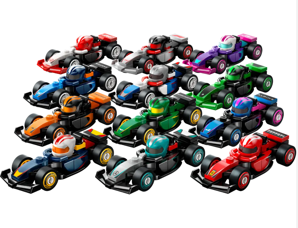 Coches de LEGO F1® Coleccionables Sorpresa