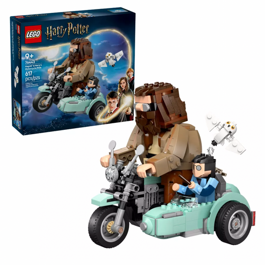LEGO Harry Potter - Hagrid y Harry Motocicleta