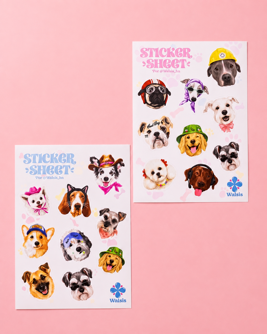 Stickers Colección Perros