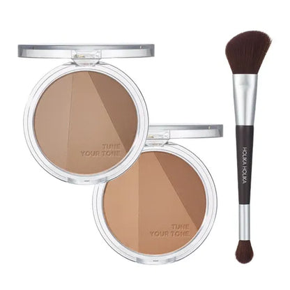 Contorno Holika Holika - Tono Frio (Set con Brocha)